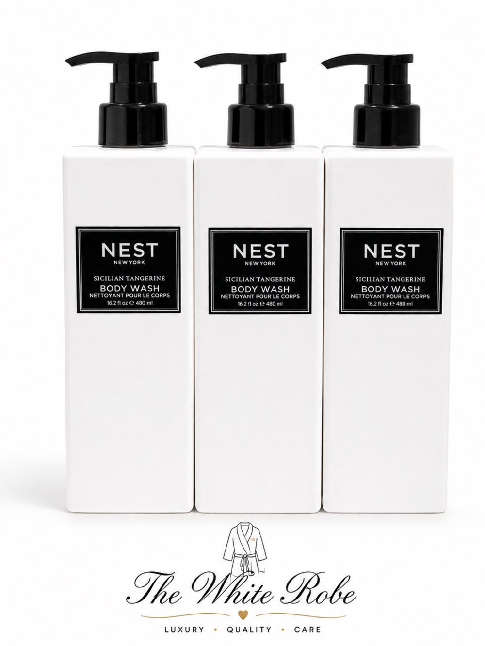 (3 PACK) BODY WASH SICILIAN TANGERINE🍊 NEST FRAGRANCE (3 PACK) 480ml/16.2fl.oz